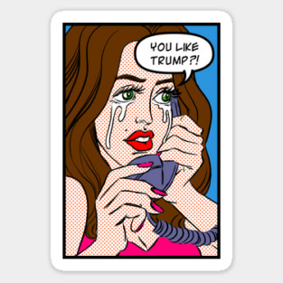 "Trump" POP Art Sticker