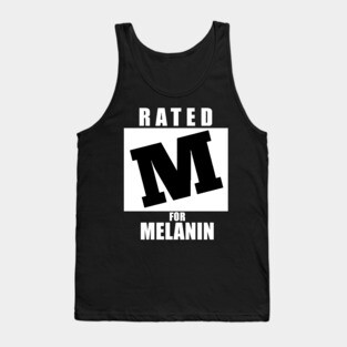 Rated M for Melanin Tank Top