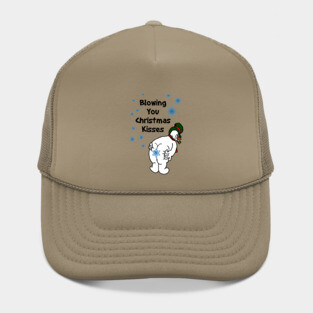 Blowing You Christmas Kisses Hat