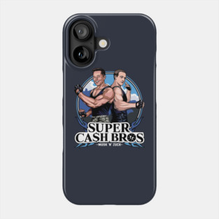 Super Cash Bros - Elon Musk vs Mark Zuckerberg Phone Case