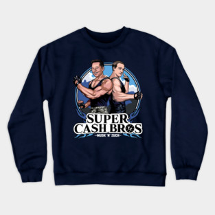 Super Cash Bros - Elon Musk vs Mark Zuckerberg Crewneck Sweatshirt