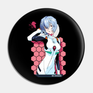 Rei Ayanami - Neon Genesis Evangelion Pin