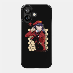 Misato Katsuragi - Neon Genesis Evangelion - Commander's Grace Phone Case