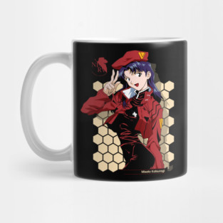 Misato Katsuragi - Neon Genesis Evangelion - Commander's Grace Mug