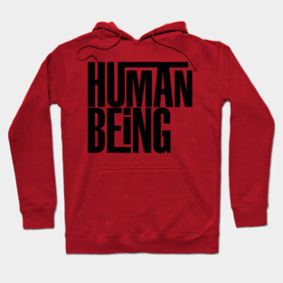 Human Being (black) Hoodie