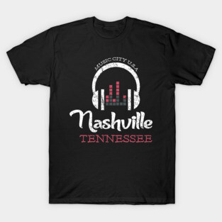 Nashville TN, Vintage Music Shirt, Country Music T-Shirt