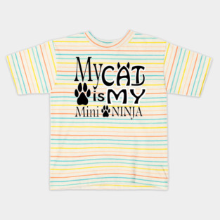 Cat Ninja Kids T-Shirt