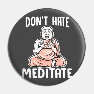 meditation Pin