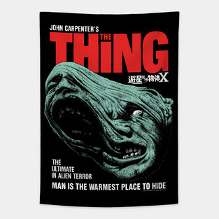 The Thing, John Carpenter, Cult Classic Tapestry
