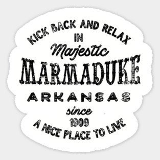 Majestic Marmaduke Sticker
