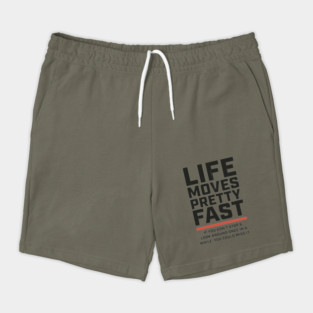 Life Moves Pretty Fast + 80s movies Shorts