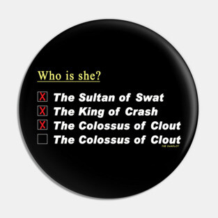 The Sandlot "Who is she?" Pin
