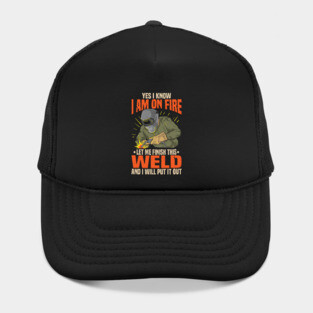 Funny Lit Operator Welder Welding Humor Gift Idea Hat