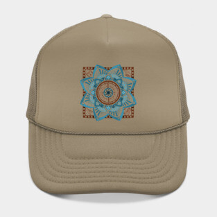 Salsa Mandala Color Version Hat