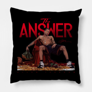 Allen Iverson with Roses Pillow