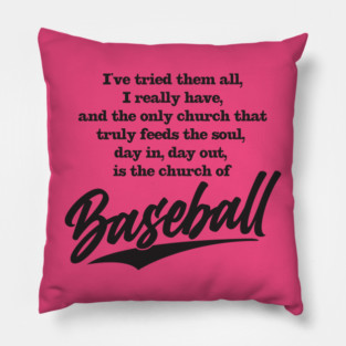 Church that feeds the soul Pillow