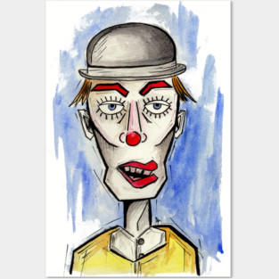 Clown Posters and Art