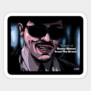Carlito's Way "Benny Blanco From The Bronx" portrait (digital) Magnet