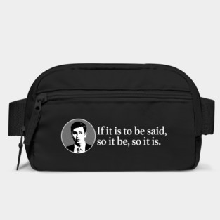 Cousin Greg's "If it is to be said..." Bag