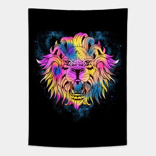 Zodiac Sign Leo Lion Horoscope Tapestry
