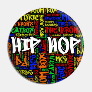 Hip Hop 50th Anniversary Tribute Pin