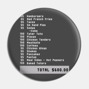 Pay It Forward with 55 Burgers Pin