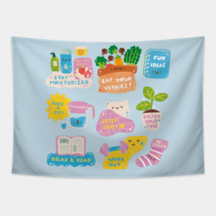 Self Care Reminders Tapestry