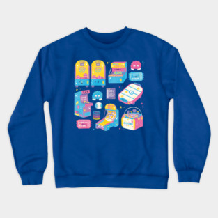 Retro Arcade Crewneck Sweatshirt