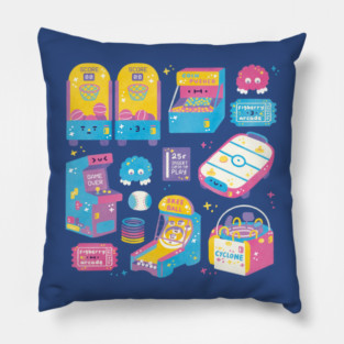 Retro Arcade Pillow