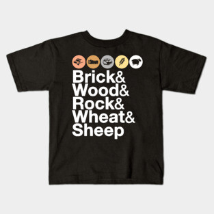 Helvetica Catan | Board Game Geek Kids T-Shirt