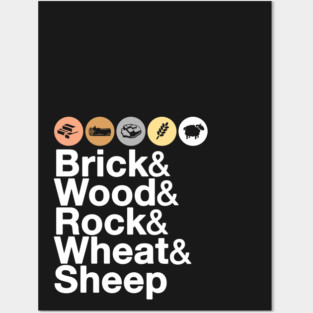 Helvetica Catan | Board Game Geek Posters and Art