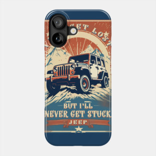 Vintage Jeep Poster Phone Case