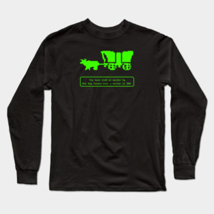 Oregon Trail Mad Dog Long Sleeve T-Shirt