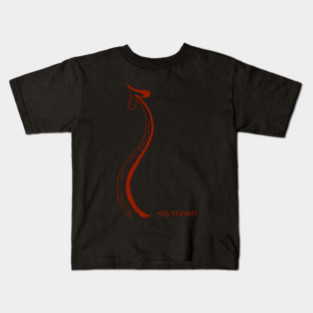 The deviant devil tail Kids T-Shirt