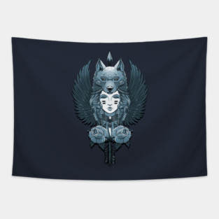 Native girl Tapestry