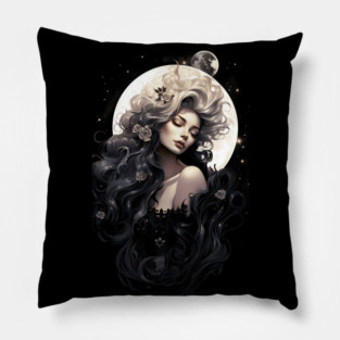 Moon Goddess 03 Pillow