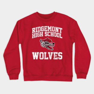 Ridgemont High School Wolves Crewneck Sweatshirt