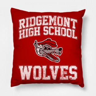 Ridgemont High School Wolves Pillow