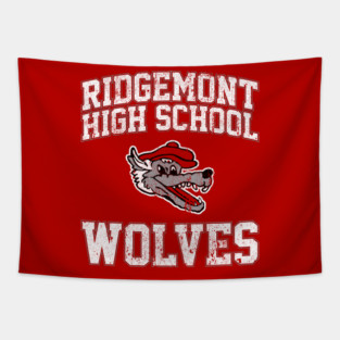 Ridgemont High School Wolves Tapestry