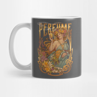 PERFUME - Art nouveau allegory Mug