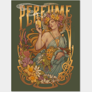 PERFUME - Art nouveau allegory Posters and Art