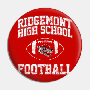 Ridgemont High School Football Pin