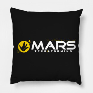 Mars Terraforming Pillow