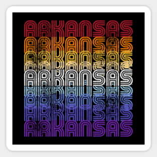 Arkansas 70s Groove Magnet