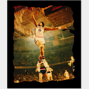 Basket - Erving vtg poster Posters and Art
