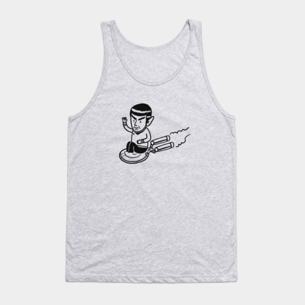 Spock Star Trek Tank Top by aliensuit