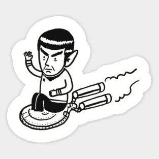 Spock Star Trek Sticker