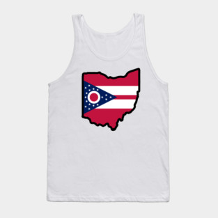 Ohio Flag Tank Top