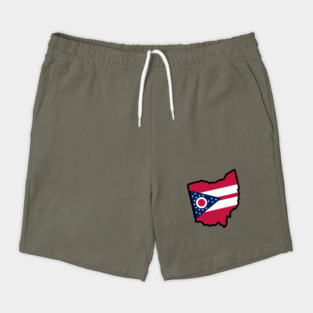 Ohio Flag Shorts