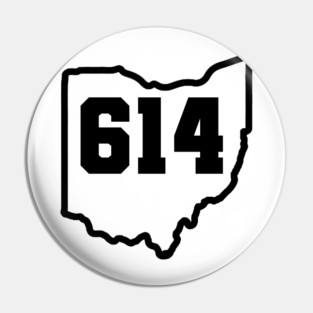 614 ohio columbus Pin